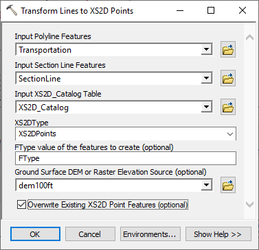 File:AHGW Subsurface Analyst XS2D Editor - Transform Lines to XS2D Points.png