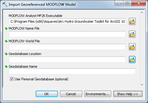 File:AHGW MODFLOW Analyst Import - Import Georeferenced MODFLOW Model.png
