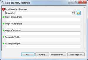 AHGW MODFLOW Analyst Features - Build Boundary Rectangle dialog.png