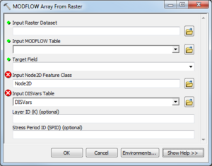 AHGW MODFLOW Analyst Tables - MODFLOW Array from Raster.png