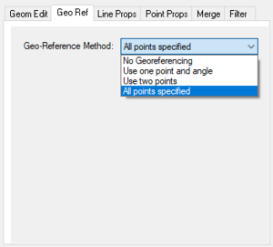 WMS - Cross Section Attributes dialog - Geo Ref tab.png