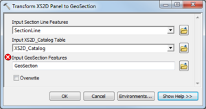 AHGW Subsurface Analyst XS2D Editor - Transform XS2D Panel to GeoSection.png