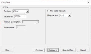 LTEA Tool dialog Run Type page.png